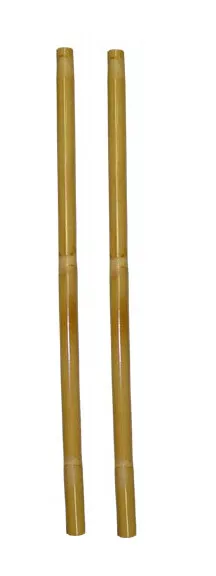 2 Filipino Plain Escrima Kali Arnis Rattan Stick One Pair