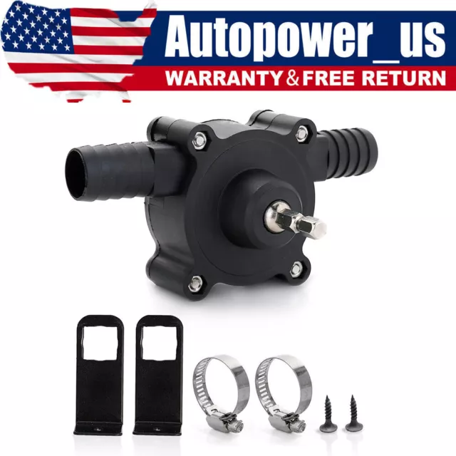 Home Water Oil Fluid Transfer Pumps Electric Drill Drive Self Priming Pump Tools