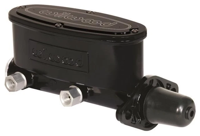 Wilwood 260-8556-BK Universal Aluminum 1.125" bore Tandum Black Master Cylinder