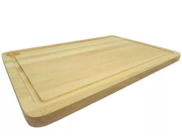 Very big wooden chopping board beech wood - professional 12'' x 18" (30 x 45 cm)