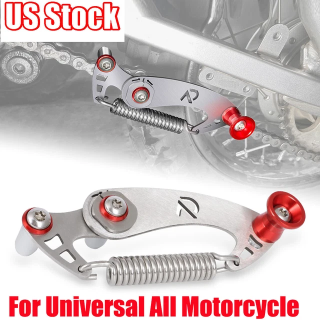 Motorcycle Chain Slack Adjuster Tool Dirt Bike Chain Tension Checking Adjuster