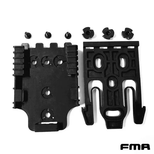 FMA Kit de verrouillage rapide Tactical Kit Holster QLS noir Chasse Paintball