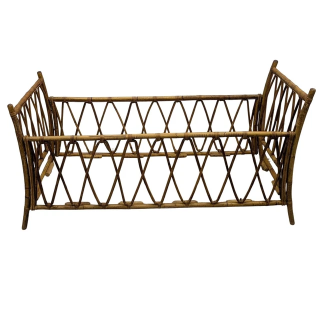 Lit enfant / Lit bébé en bois ancien - Mobilier enfant