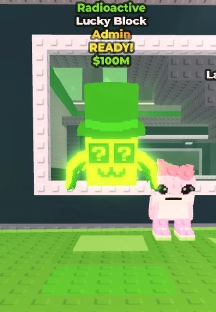 STEAL A BRAINROT - Radioactive Admin Lucky Block $6.85 - PicClick CA