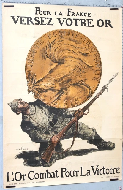 Pour la France, Versez Votre Or, L'Or Combat pour la Victoire