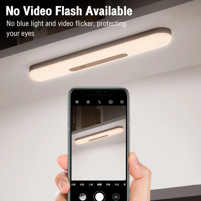 LED BODY MOTION Sensor Light Strip Dimmable Closet Lamp