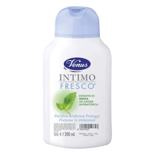 Venus Intimo Fresco - Detergente Intimo con Estratto di Eucalipto, 200 ml