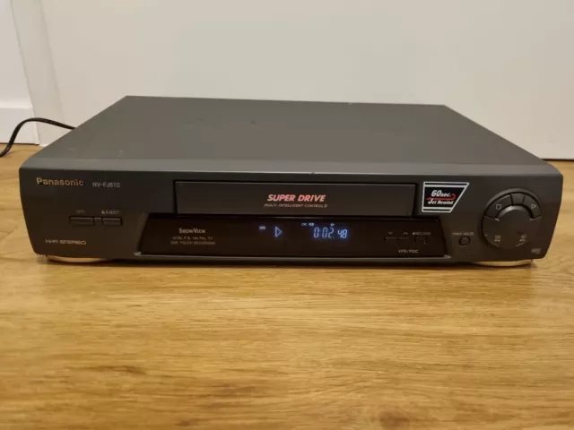 ✅️ Panasonic NV-FJ610 | Super Drive Video Recorder VHS ✅️