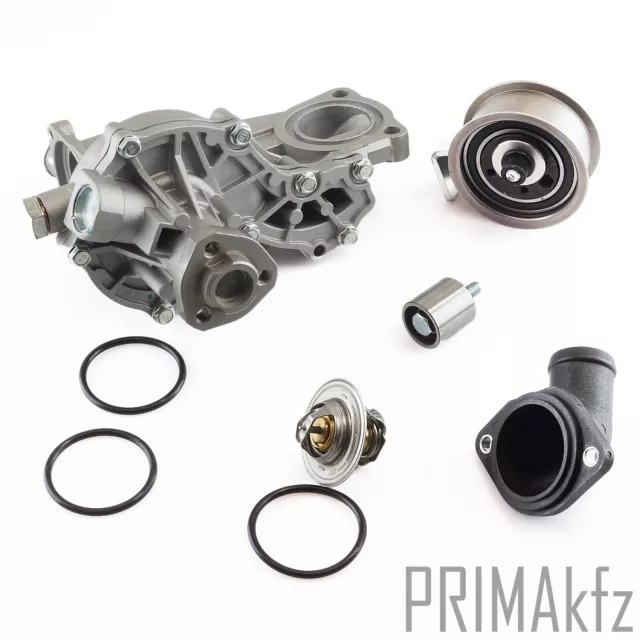 CONTI Zahnriemen + Rollen Wapu Thermostat für Audi A4 A6 C5 VW Passat 1.8 1.8T 3