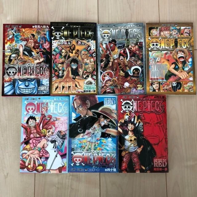 One Piece Film Vol.0, 7-11Ver.Gold, 777, 1000, 10089 Theater Limited Book  Movie