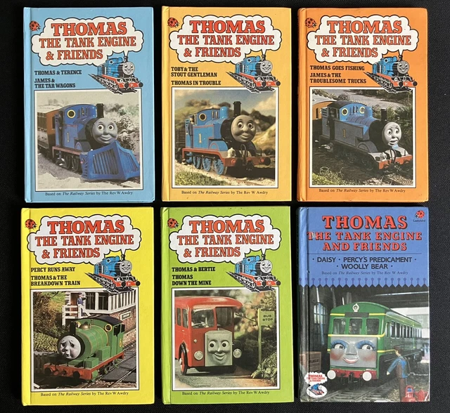 VINTAGE LADYBIRD - Thomas The Tank Engine & Friends BUNDLE JOBLOT x6 ...