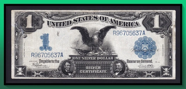 Fr. 236 1899 $1 Silver Certificate *BLACK EAGLE* VF