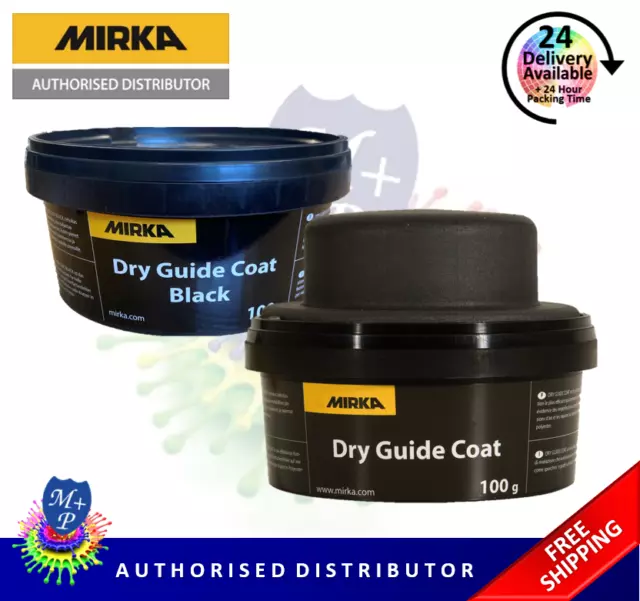150g Black Dry Guide Coat Powder Shows Imperfections & Scratches