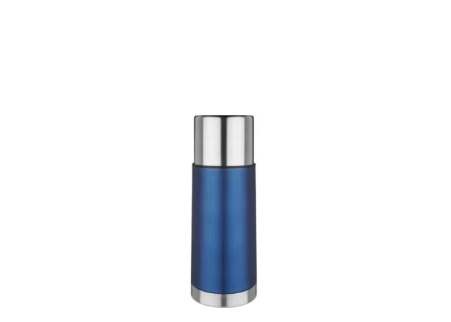 Thermos Borraccia Termica per Caffe' in Acciaio Eva blu 350 cc