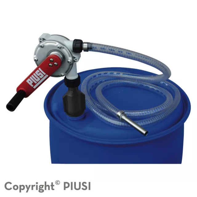 Piusi Usa F00332A3 Rotary Def Pump With 9Ft Hose & Spout, Diesel Echaust Fluid