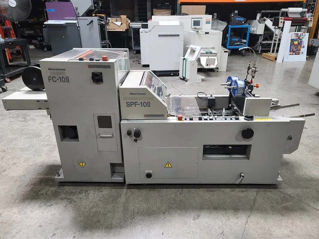 Horizon SPF-10II Bookletmaker & FC-10II Trimmer – Standard SPF-20 FC-20 VAC