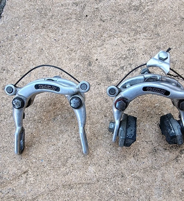 RALEIGH WEINMANN CENTRE Pull Brake Calipers 610 Front 750 Rear