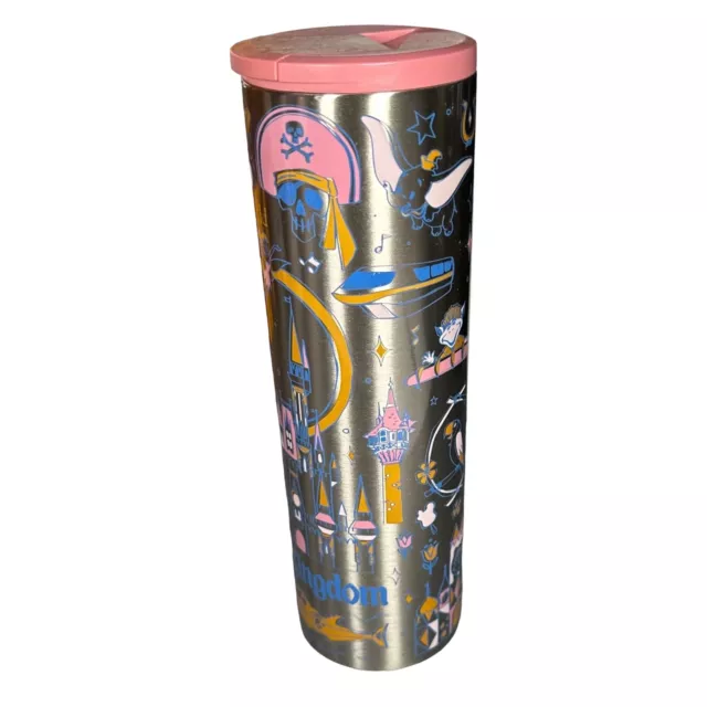 2021 Disney Walt Disney World 50th Magic Kingdom Starbucks Stainless Tumbler