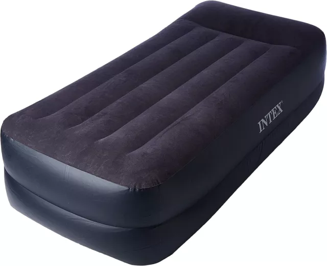 Materasso letto singolo Intex 64122 gonfiabile airbed Fiber-Tech 99x191x42 Rotex