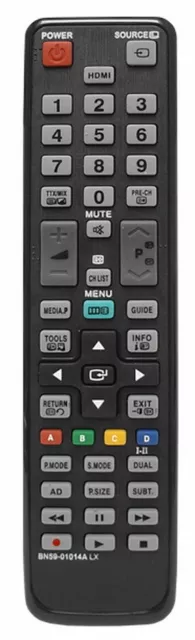 Remote Control BN59-01014A compatible with Samsung TV LE40C579 LE40C579J1SXZG