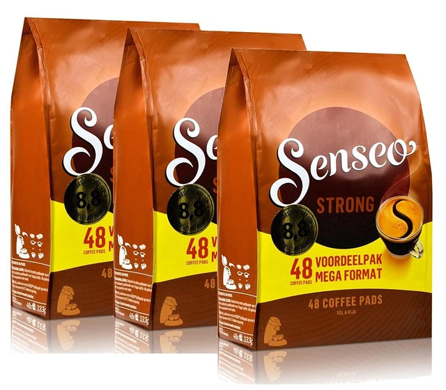 Douwe Egberts, Senseo, Strong Roast, 48 Pods/Pads, Full and Rich Coffee,...