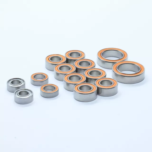 Schumacher Mission FT ABEC-7 Hybrid Ceramic Complete 14 Bearing Kit - UK STOCK