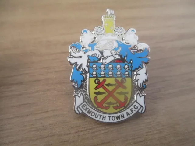 Exmouth  Town   afc  non league football badge