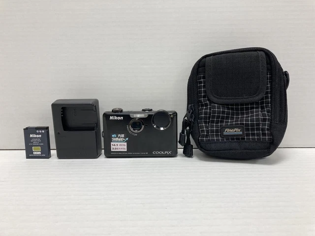 ジャンク扱い】Nikon COOLPIX S1100pj デジタルカメラ動作品