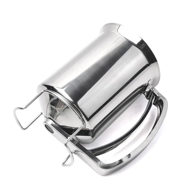1Pc Stainless Steel Funnels Batter Pancake Ball Dispenser Dough Dispenser