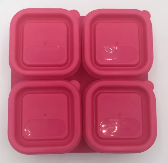 Green Sprouts Infant Food Storage Containers Set of 4 Plastic