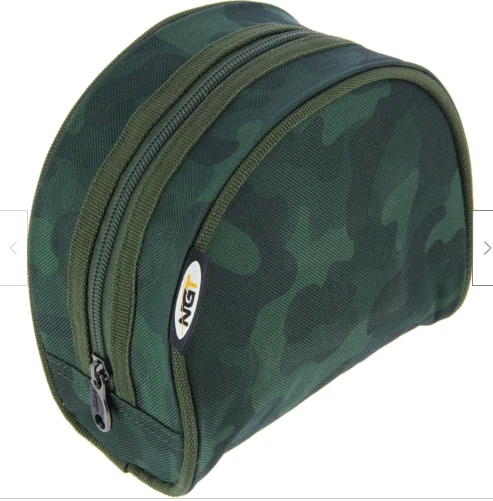 NGT Coarse / Carp / Match Fishing  Woodbury Dapple Camo Padded Reel Case