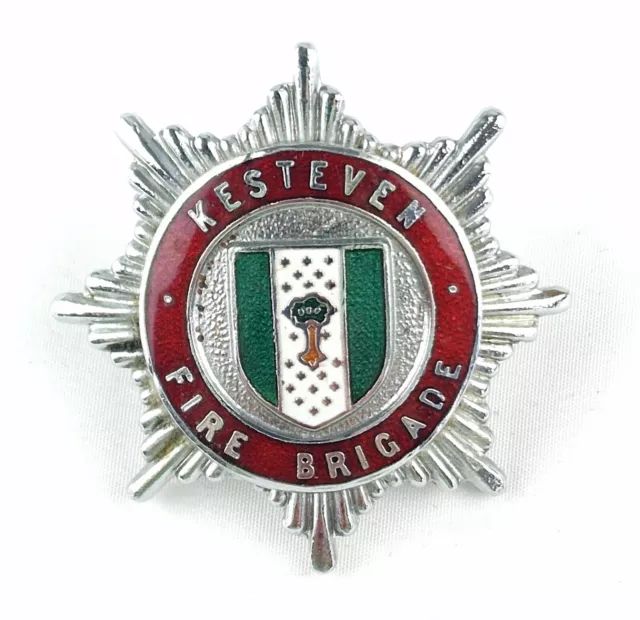 Kesteven  Fire Brigade Cap Badge