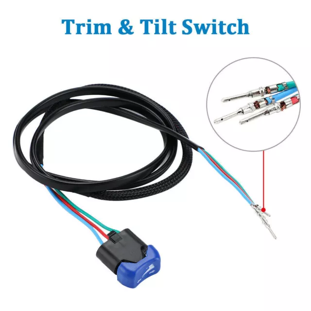 Trim Tilt Switch Assembly Kit Replaces 5006358 For Johnson Evinrude Outboard 3