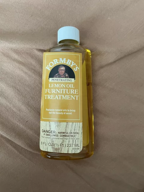 New Formby’s Penetrating Lemon Oil Wood Furniture Treatment 8oz Discontinued
