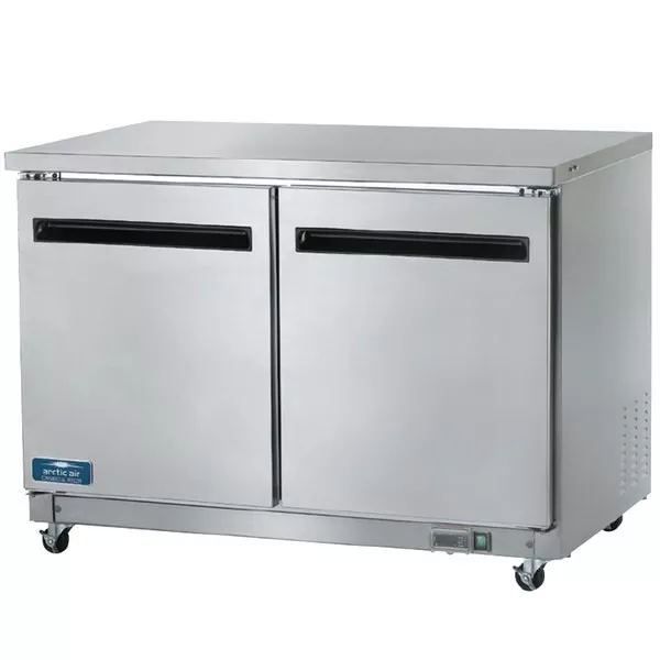 Arctic Air AUC48F 48" 2 Doors Undercounter & Worktop Freezer Arctic Air AUC48F 48" 2 Doors Undercounter & Worktop Freezer