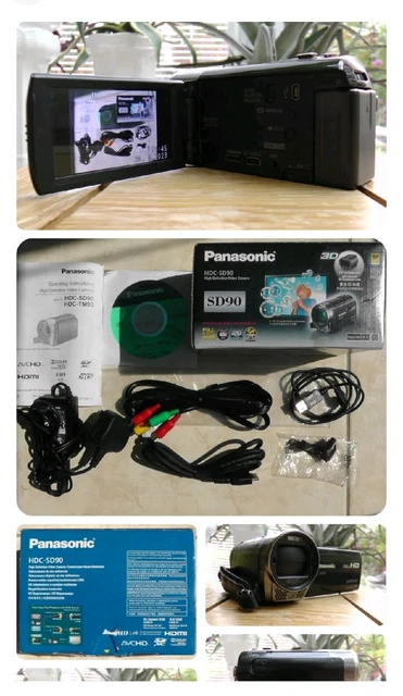 Videocamera Panasonic HDC-SD90 Full HD, compatibile 3D, HDMI
