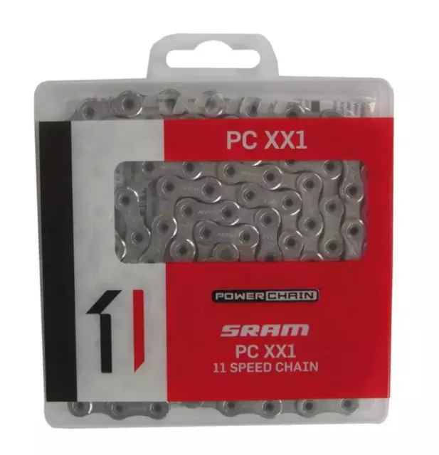 SRAM CHAIN PC XX1 HOLLOWPIN 11-SPEED 118 LINKS - Bicycle Cycling