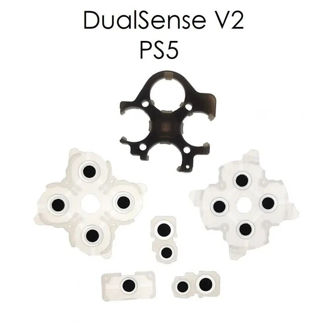 SONY PS5 DUALSENSE Boutons Membrane V2 Caoutchouc/ Lr Directionnel