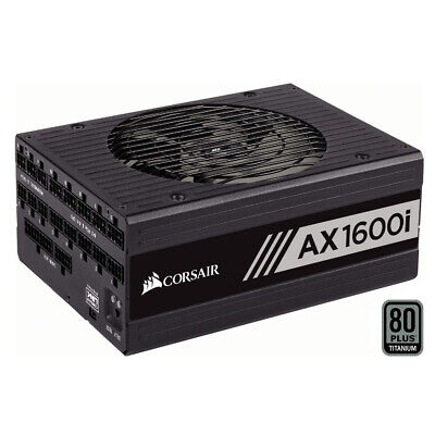 Corsair AX1600i alimentatore pc digitale 1600 watt PSU ATX nero 80 plus titanium