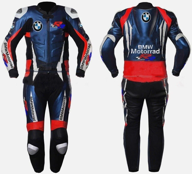 Motogp Bmw Customized Motorbike Suit Motorcycle Raceing Cowhide Leather Suit 1Pc