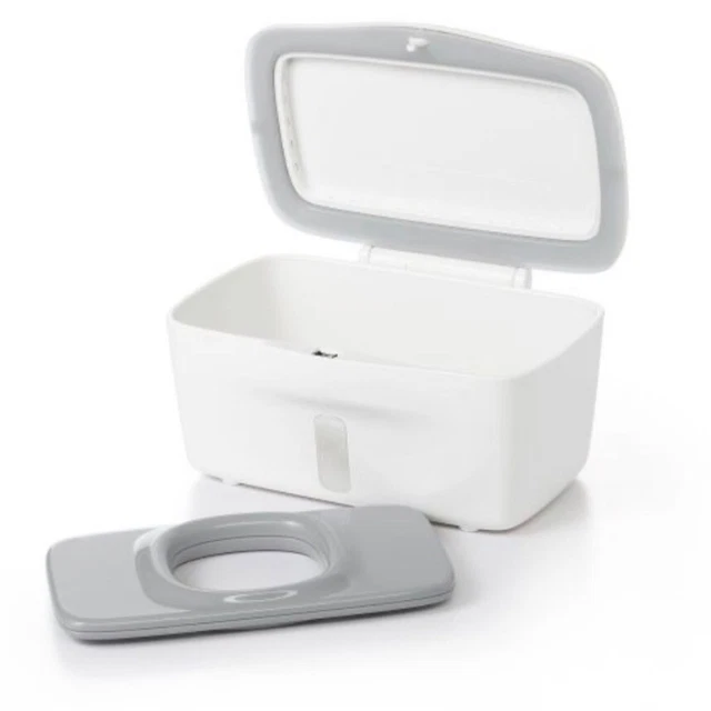 Dispensador de toallitas OXO Perfect gris y blanco