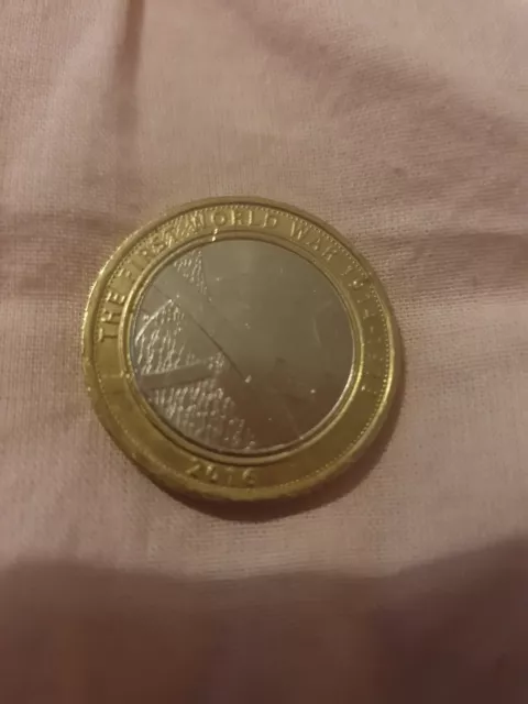RARE 2 POUND Coin The First World War 1914 1918 2016 EUR 2 93 rare-2-pound-coin-the-first-world-war-1914-1918-2016-eur-2-93