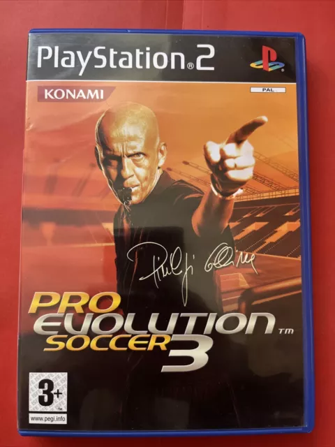 Pes 3 Pro Evolution Soccer Ps2 Gioco Calcio Sony PlayStation 2 Completo Ita Eu