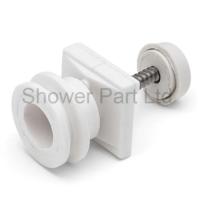 1 X SHOWER Door Rollers Joint Ball Grooved Sovereign Wheels/Runners