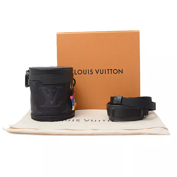 A4 Pouch – Black – Louis Vuitton Virgil Abloh – Billionaire Edition