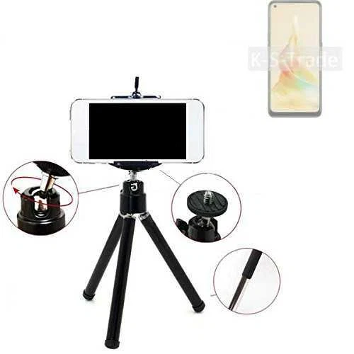 Pour Oppo Reno8 T 4G trépied titulaire selfie mini support de téléphone porta
