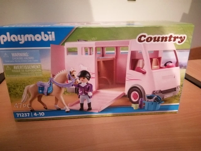 PLAYMOBIL COUNTRY VAN AVEC CHEVAUX 71237 