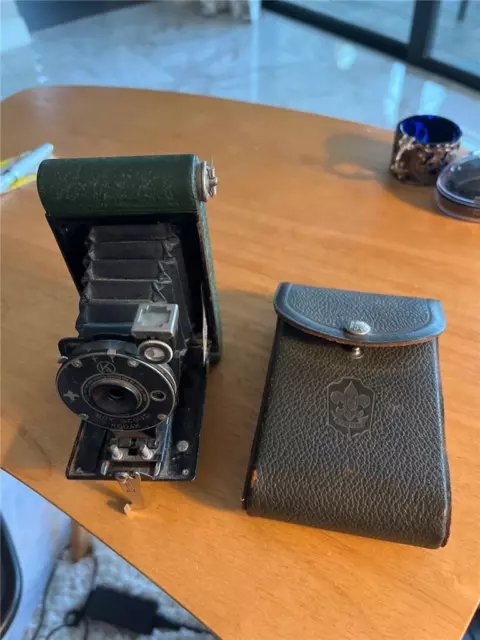 Kodak UK Boy Scout Folding Camera - Green 2