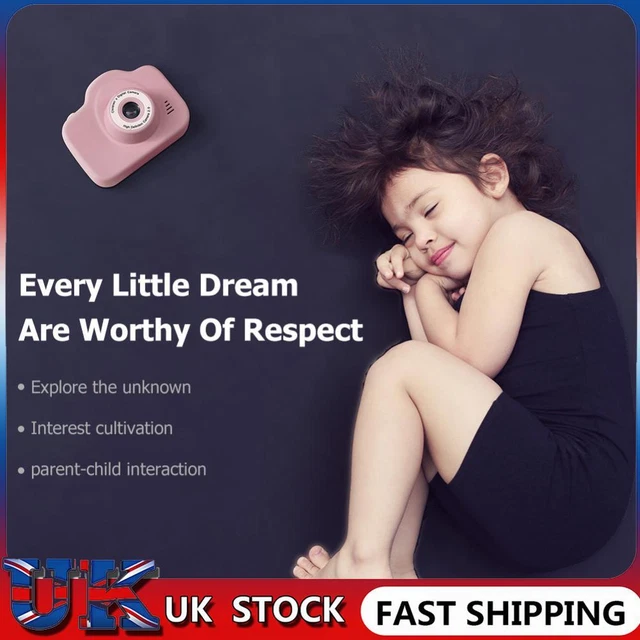 2 Inch HD IPS Screen Kids Photo Camera USB Charging Digital Camera with 32G Card