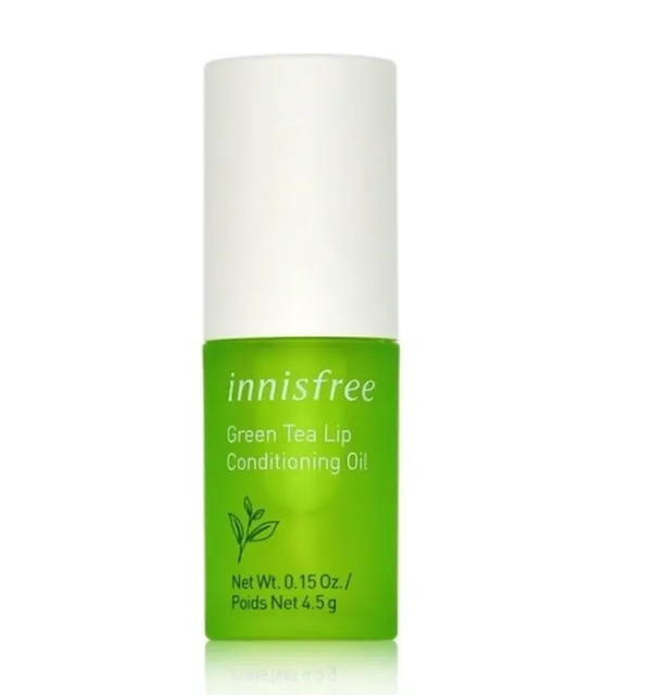 [innisfree] Green Tea Lip Conditioning Oil   / 4.5 g   + Gift Sample